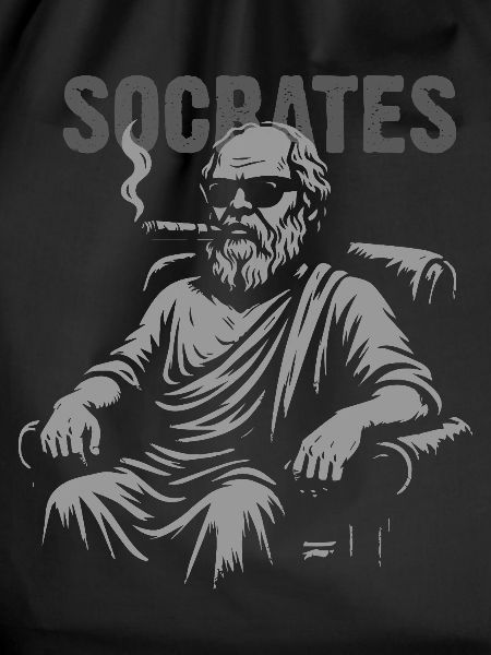Socrates Smoke Portrait