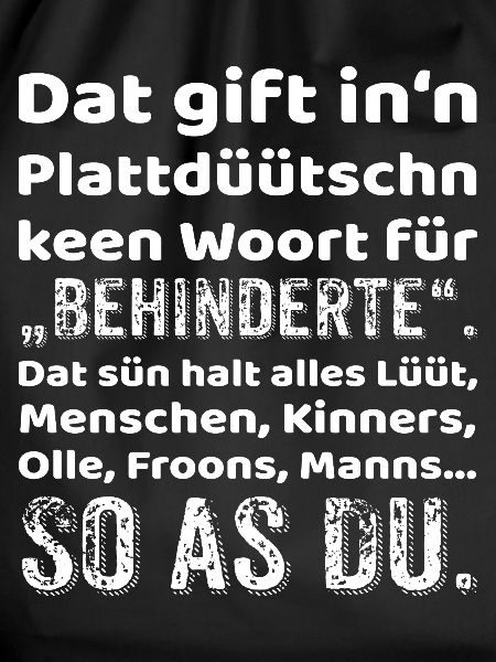 Low German Provocation Inclusion