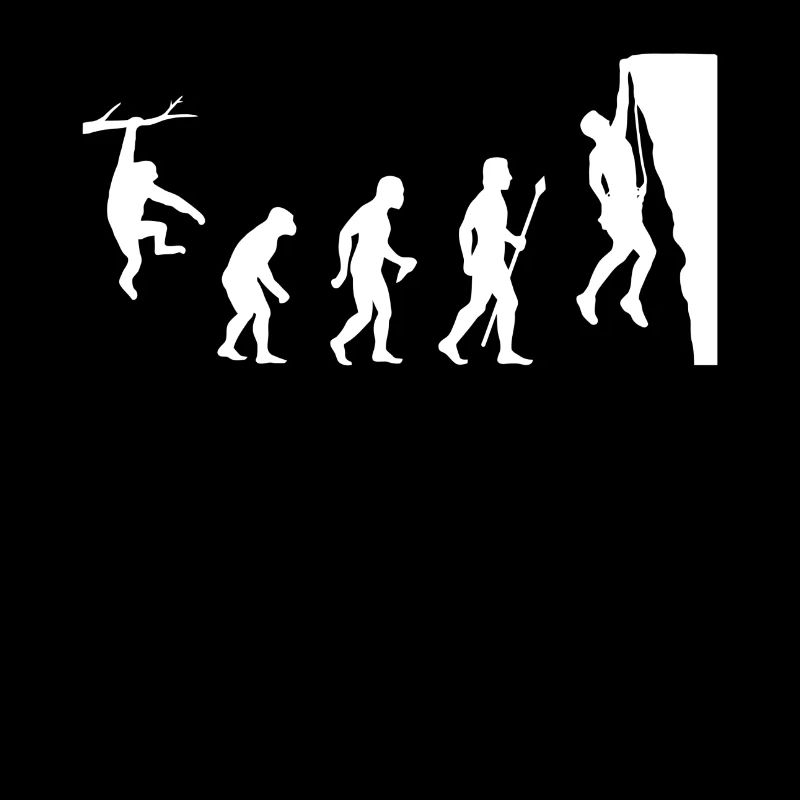 Funny Rock Climbing Evolution