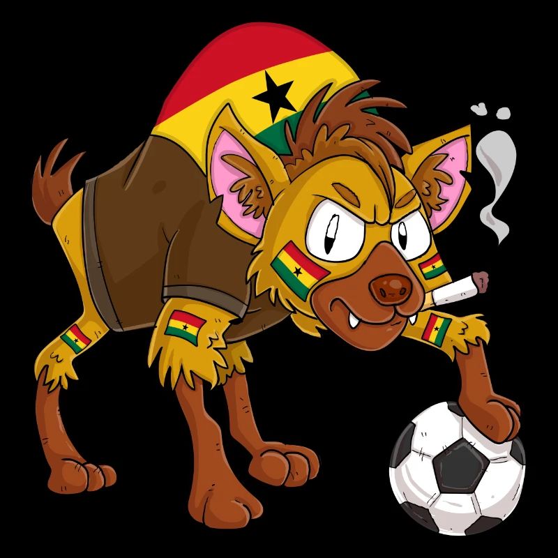 Hyäne Fan Ghana