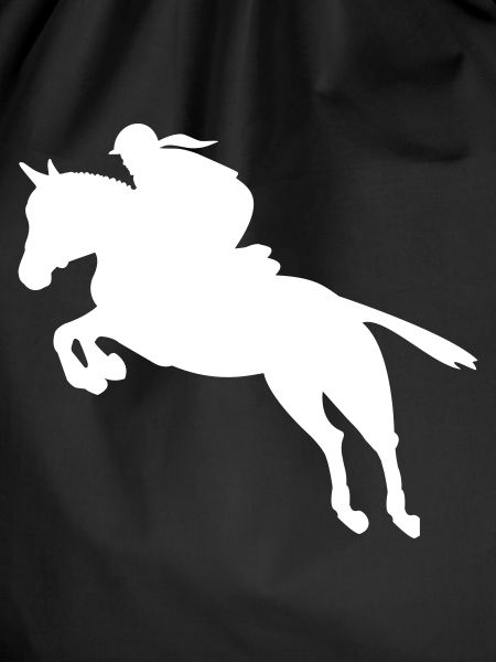 show jumping girl