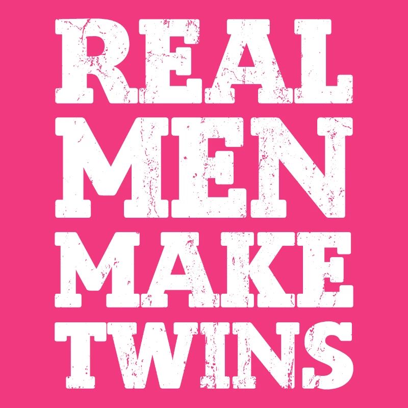 Real Men make Twins Geschenk