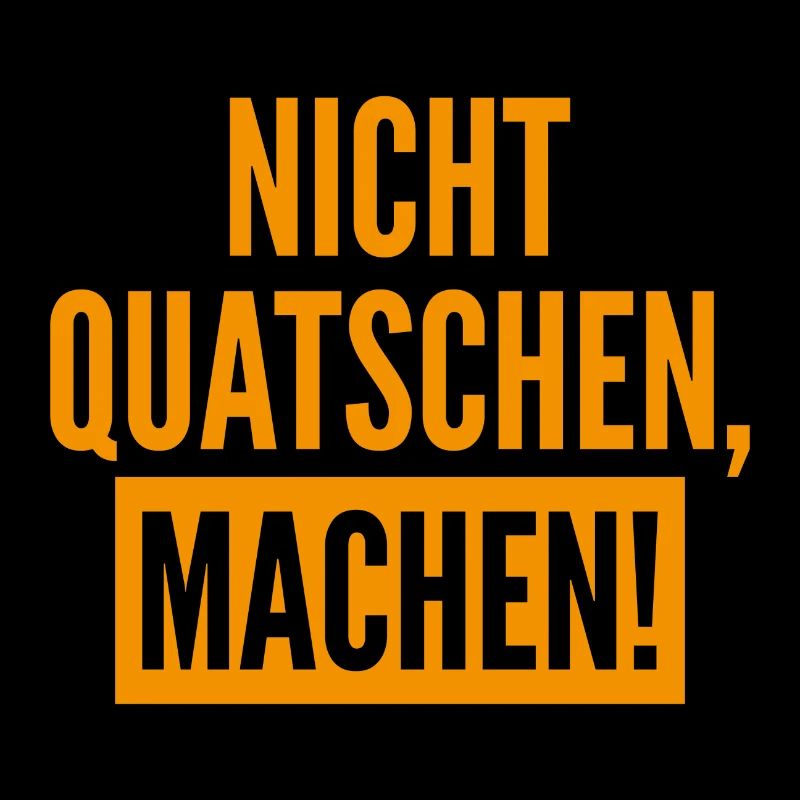 Nicht Quatschen Machen Geschenk
