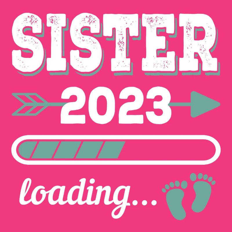 Sister 2023 Loading Große Schwester Geschenk