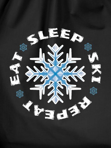 Eat Sleep Ski Repeat