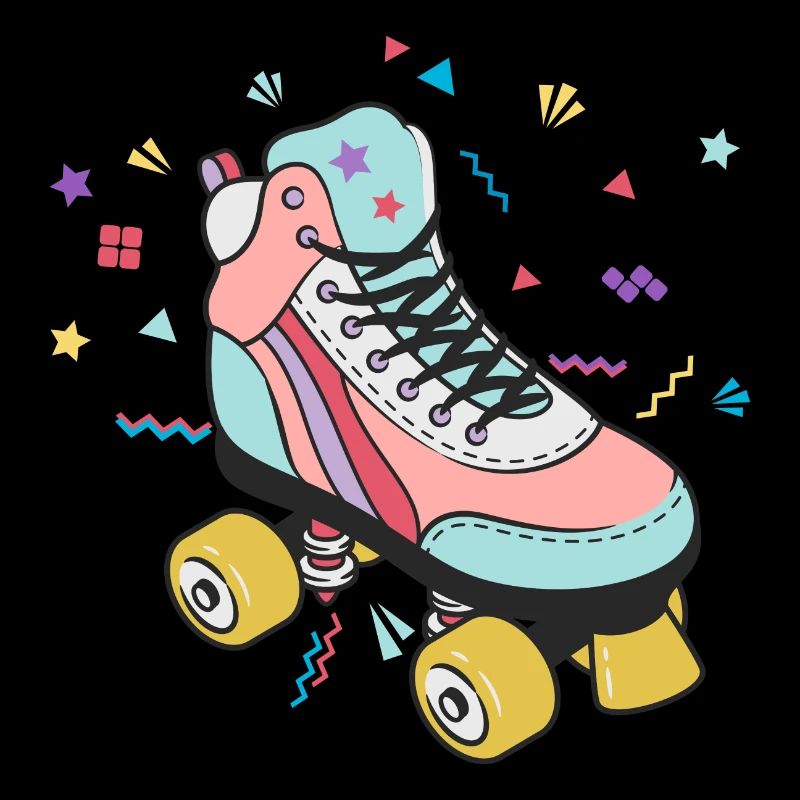 80s 90s Roller Skates, Retro Vintage, Party