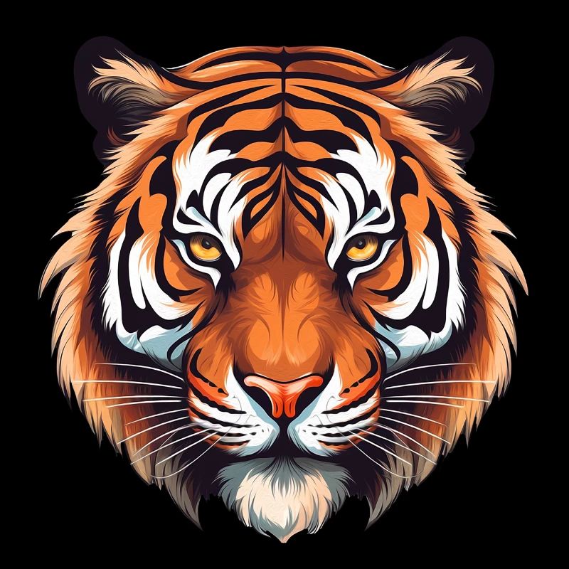 Tiger Head Tiger Lover