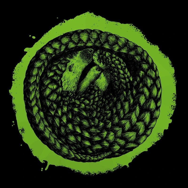 Pangolin grün