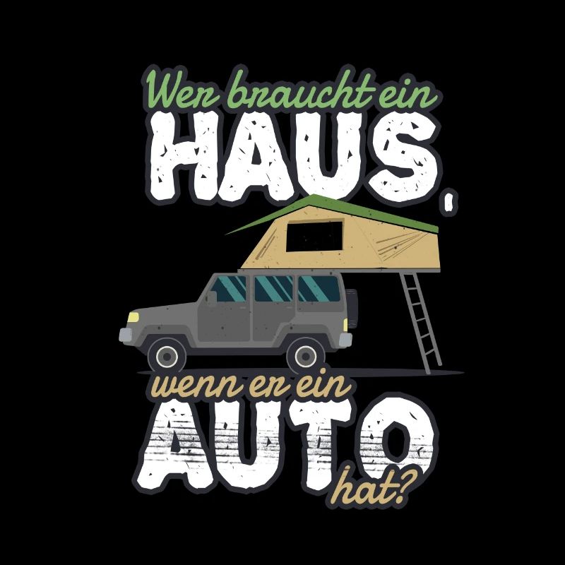 Wer braucht ein Haus, wenn er ein Auto hat? Campen