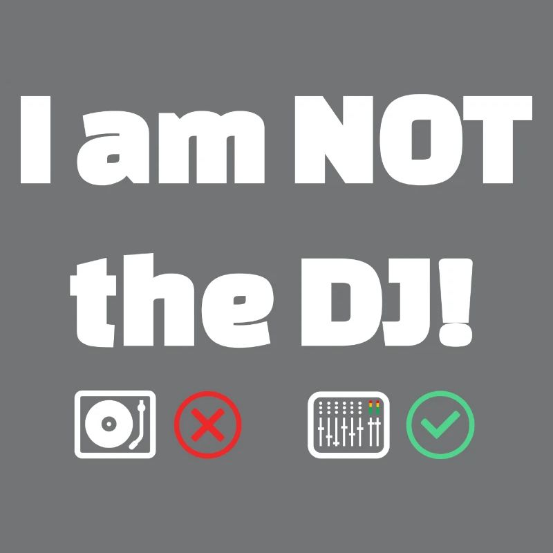 Ich bin Tontechniker:in, nicht DJ!