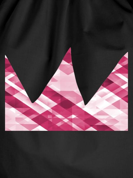 crown pink symbol shape