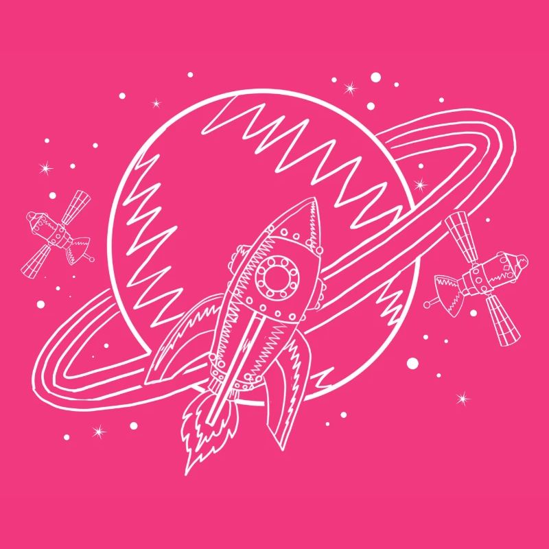 Fusée spatiale Saturne Cadeau