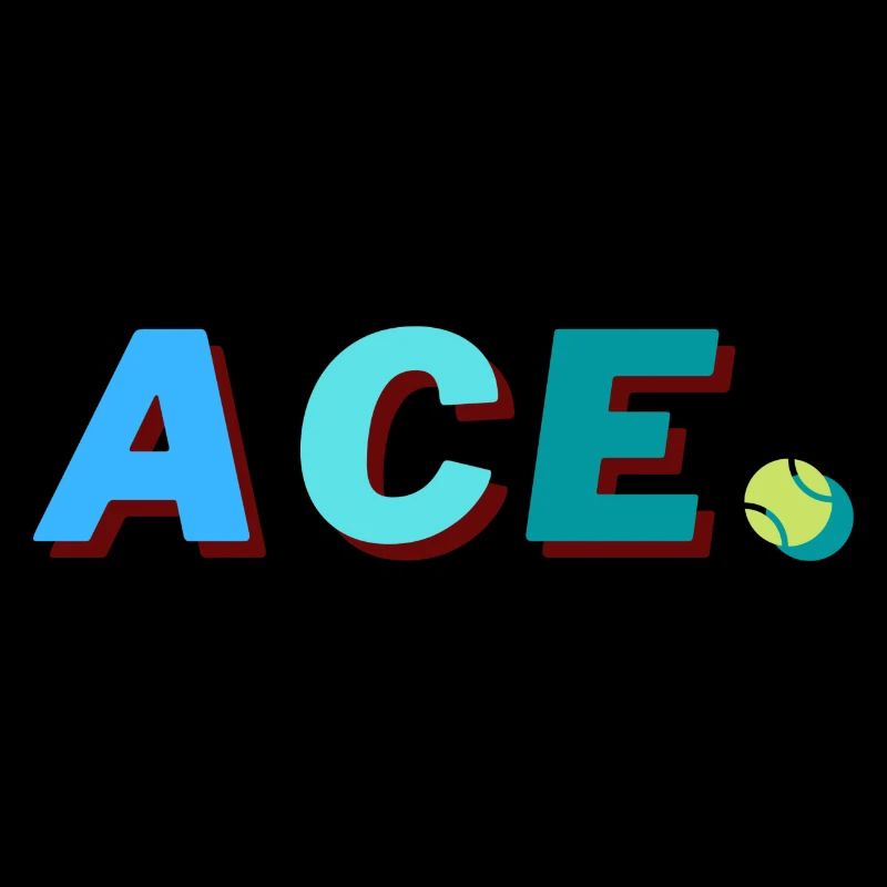 Ace - Retro-styled Tennis Design