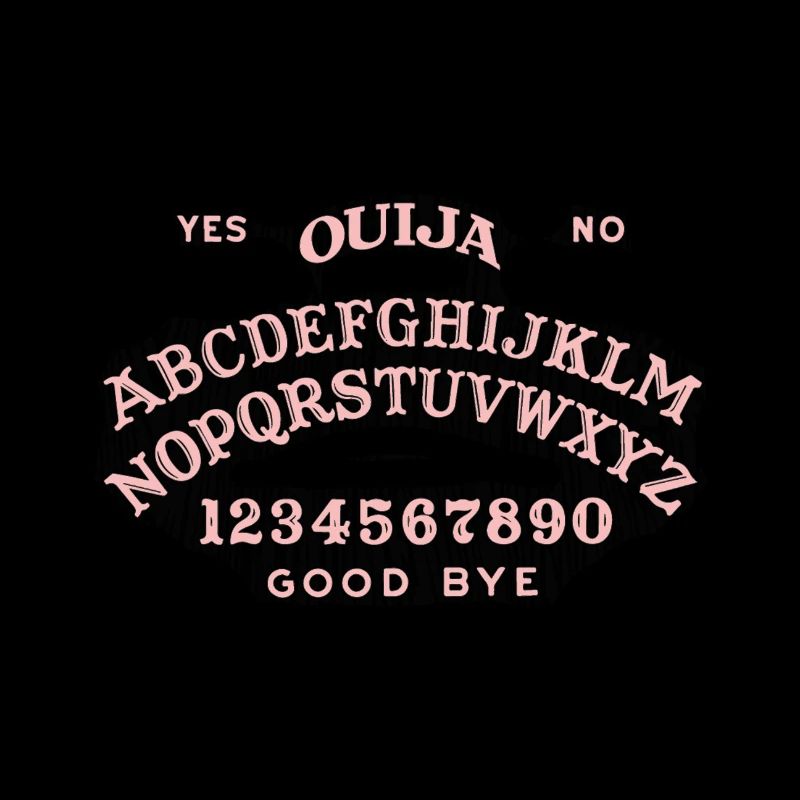 Pink Ouija Board Art Print