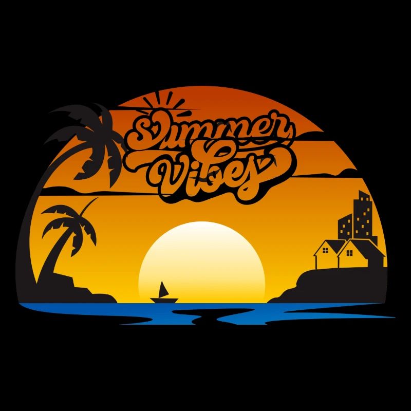 Coucher de soleil d’été