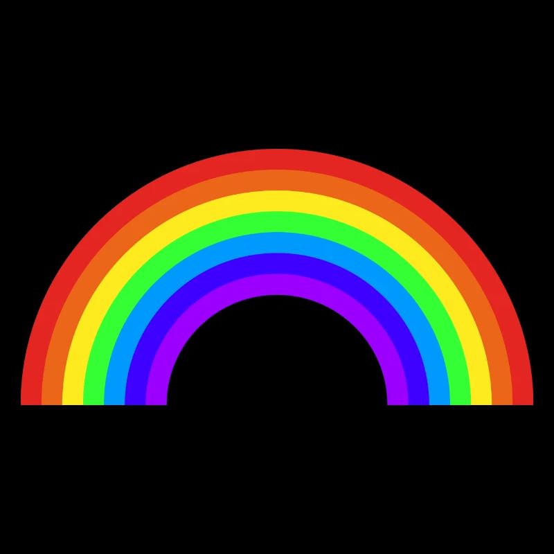 Regenbogen Groß