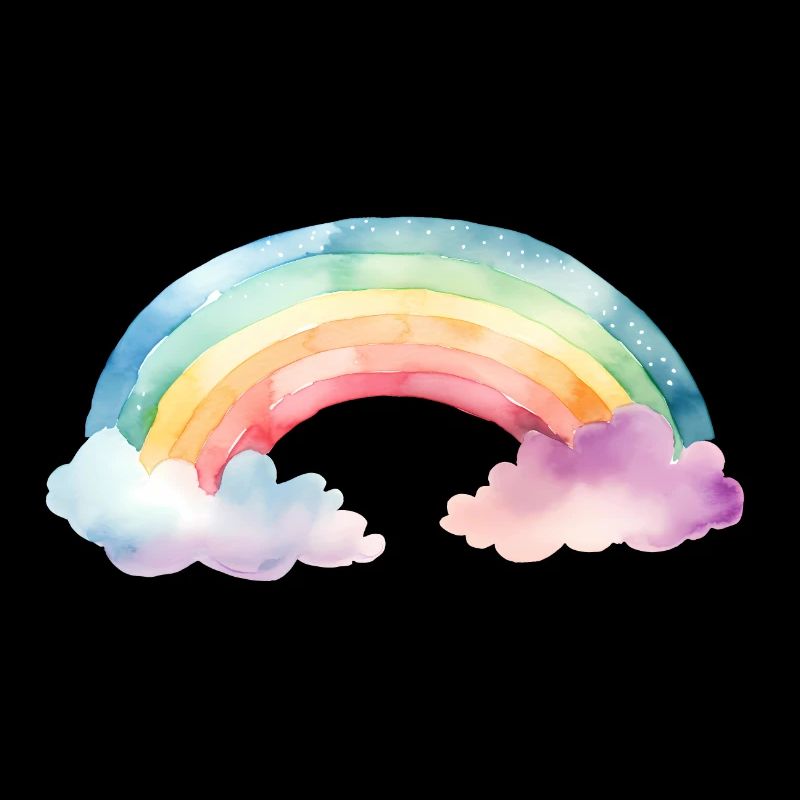 Aquarell Regenbogen