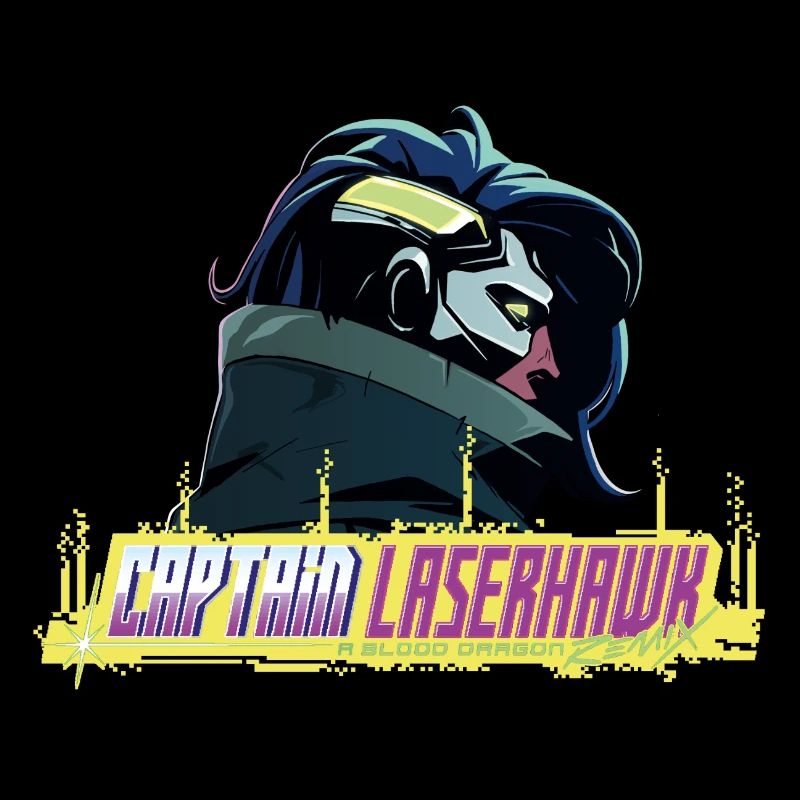 Captain Laserhawk Blood Dragon Dolph Laserhawk