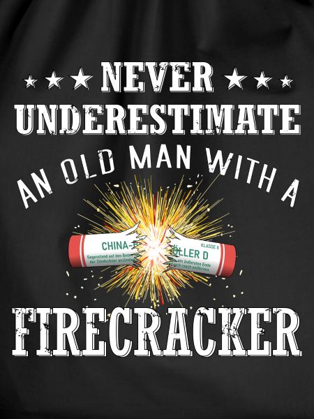 Old Man Firecracker Pyro