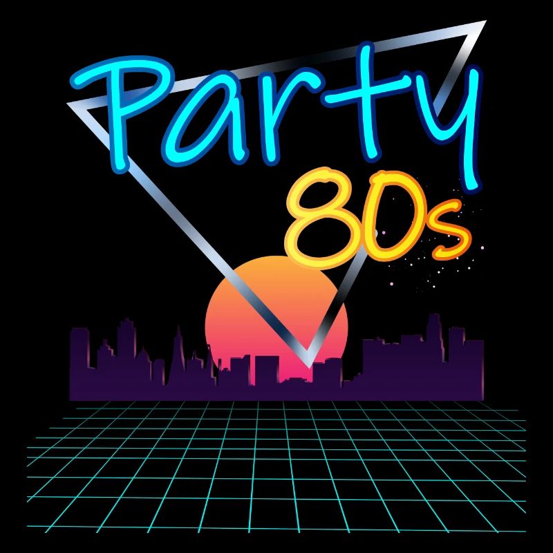 Party 80s retro years synth