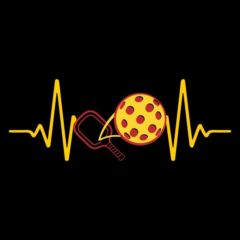 Pickleball Heartbeat Paddleball | Couleurs changeantes