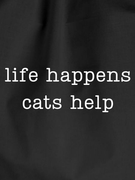 life happens cats help