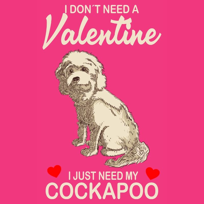 Cockapoo Chiens mignons | Cadeaux de la Saint-Valentin