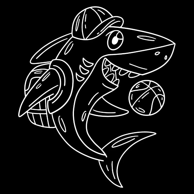 Jeu drôle d’enfant de requin
