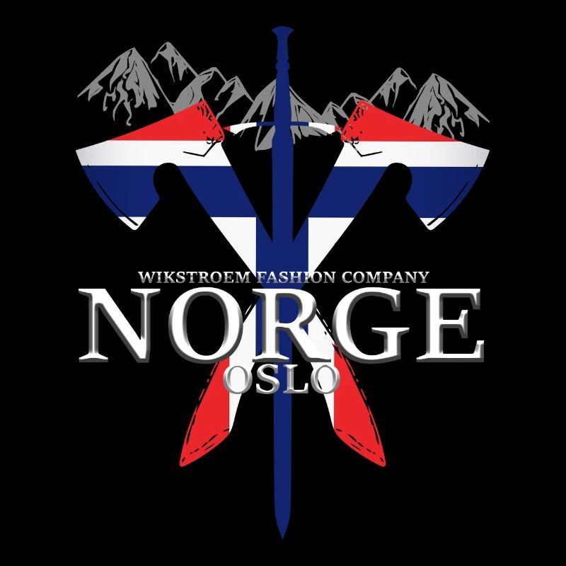 Wikstroem - Norwegen Wikinger Äxte Berge