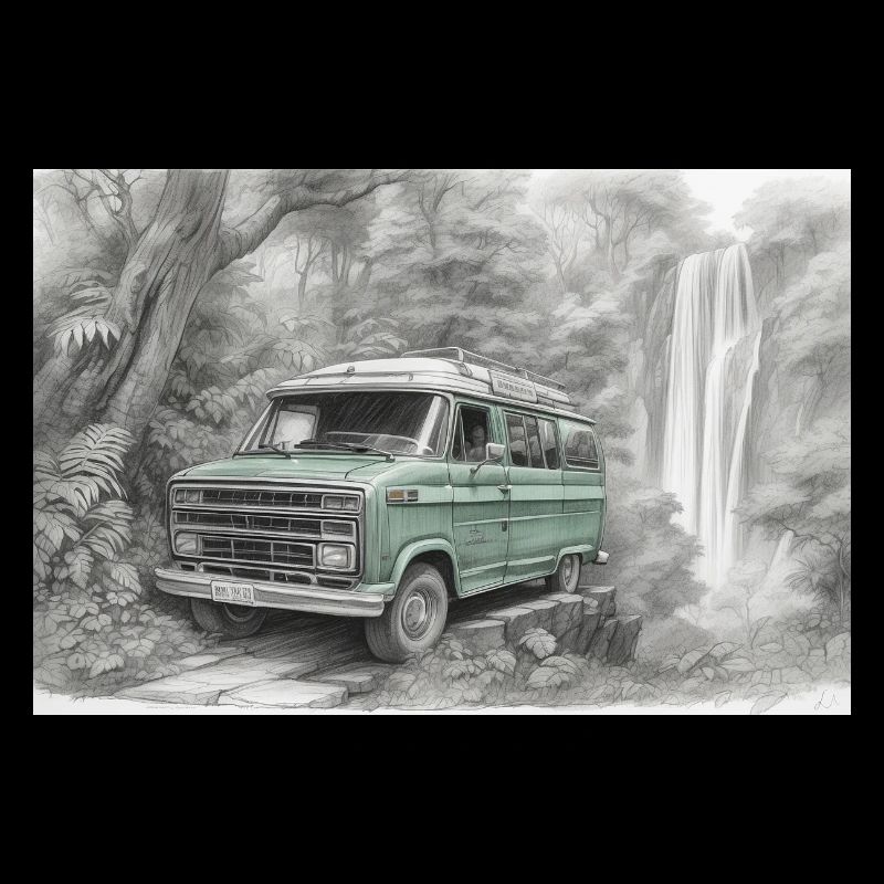 Van dans la jungle