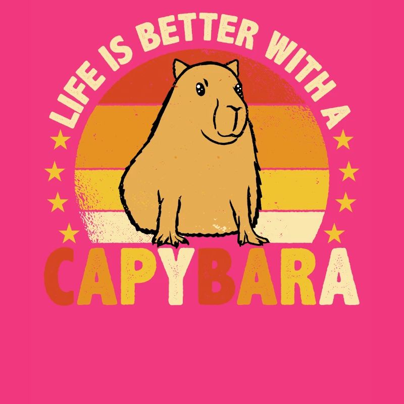 Life Is Better With A Capybara