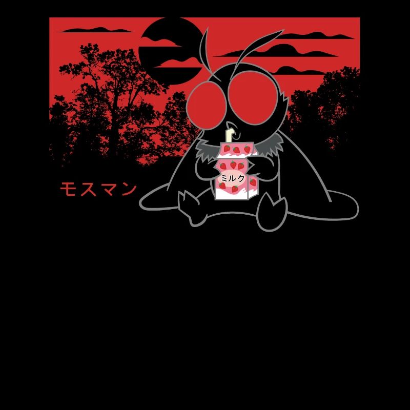 Mothman Strawberry Milk Shake