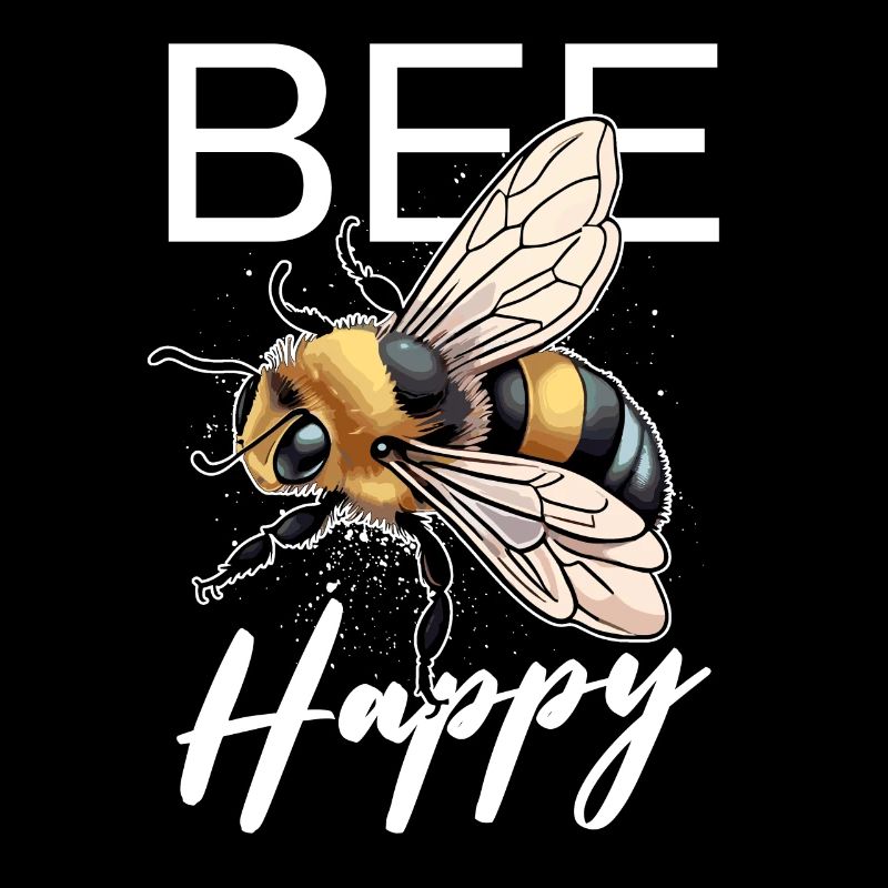 Abeille heureuse