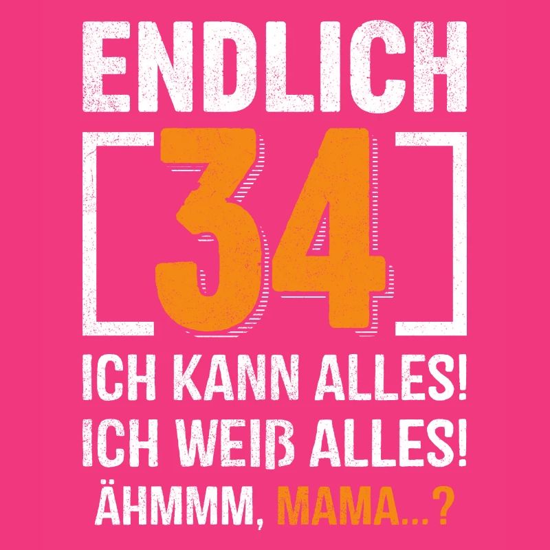 34 Birthday I can do everything I know everything