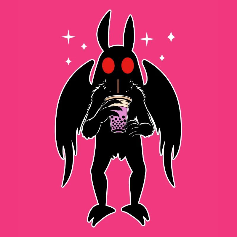 Mothman Bubble Tee