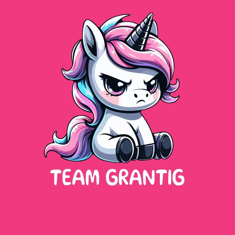 L’équipe Grantig groupe le dialecte Dire licorne