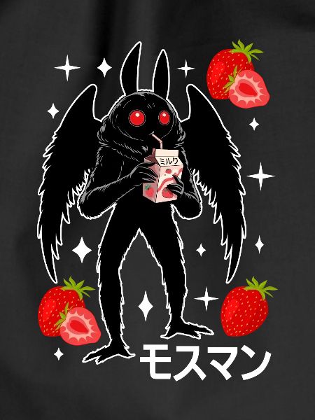 Mothman Strawberry Milkshake