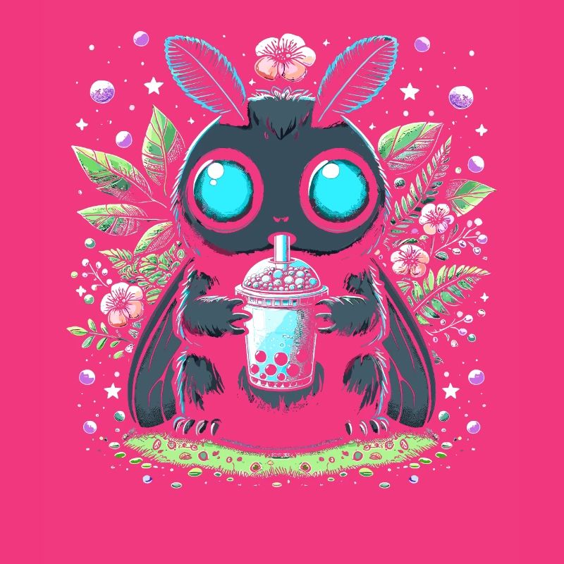 Mothman Bubble Tea
