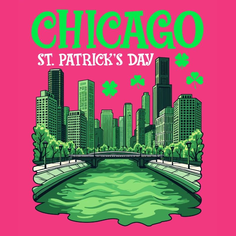 Chicago River St. Patrick's Day