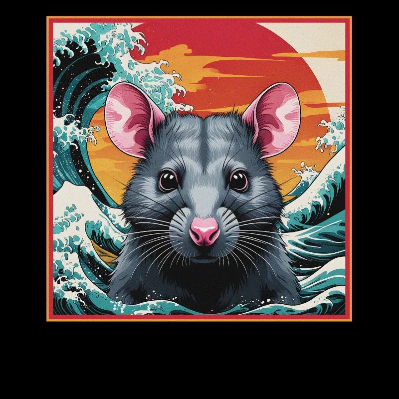 Ratte in der Welle
