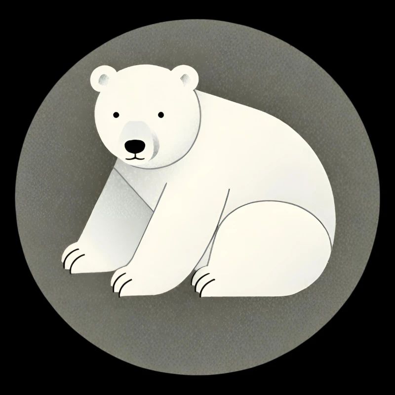 Cute polar bear