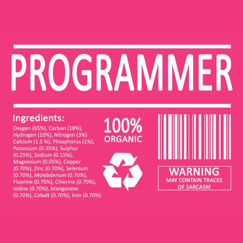 Programmierer Coder Entwickler Nerd Geek Geschenk