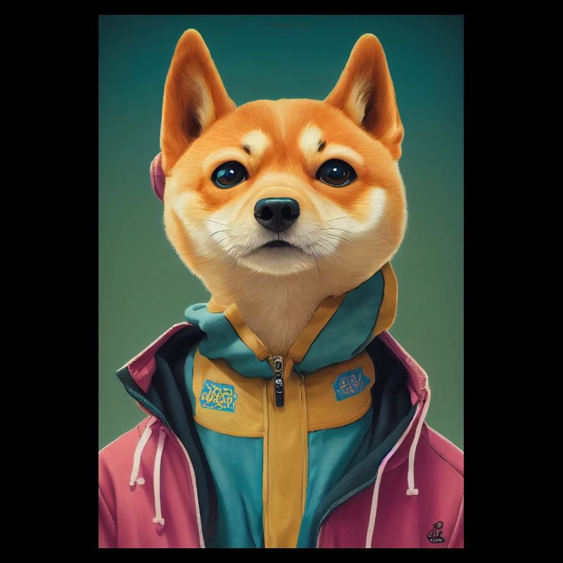 Shiba Hund Süß