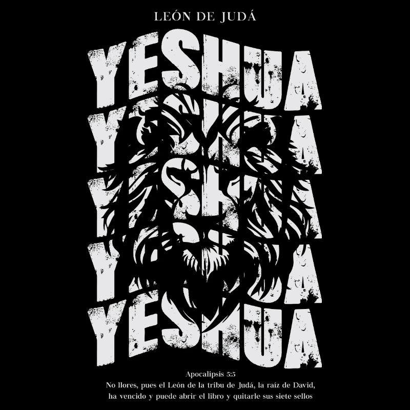 Lion de Juda Style abstrait