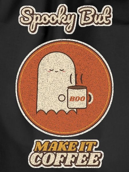 Gruselig, aber mach es Kaffee-Geist
