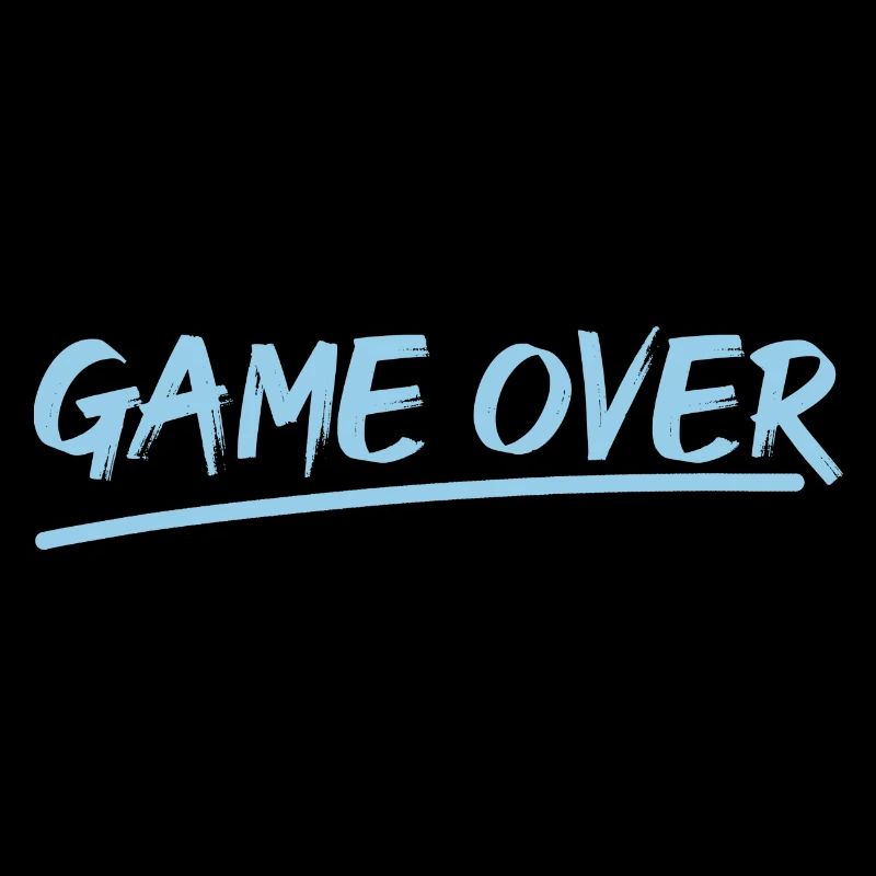 Game Over (Sky blue)