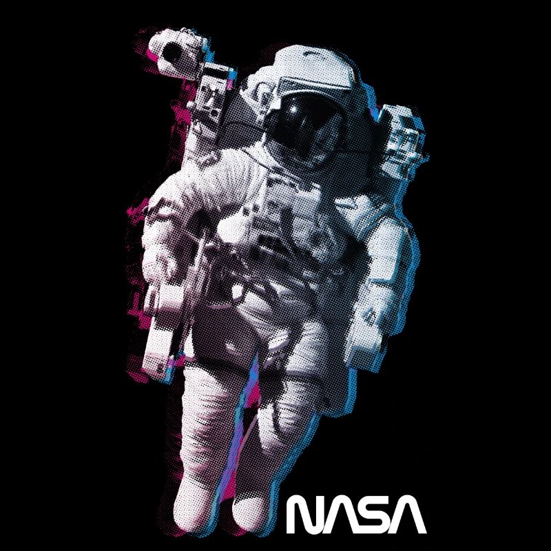 NASA Astronaute Avec Logo Officiel