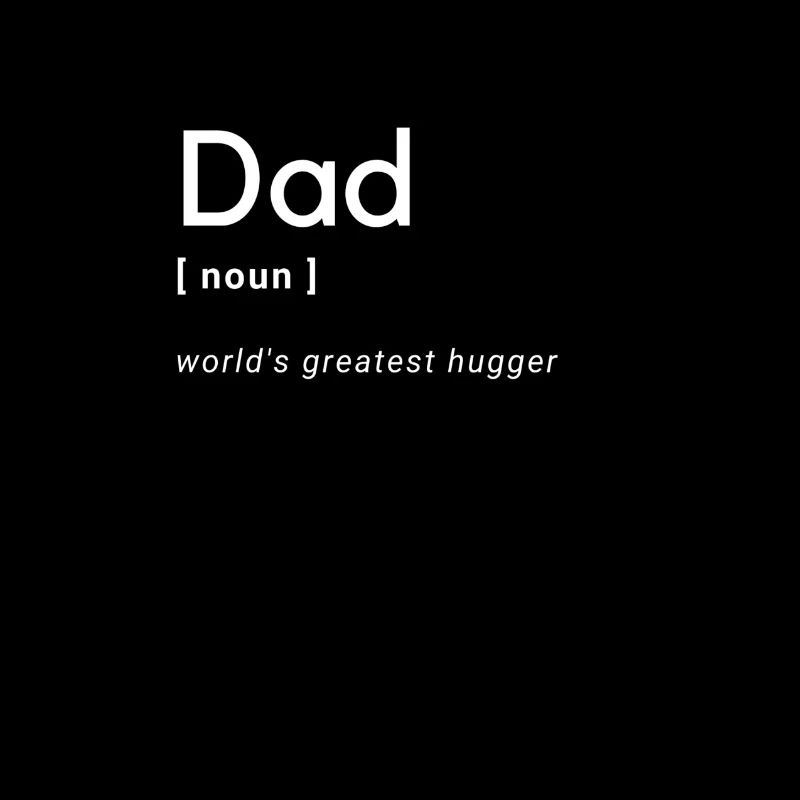 Dad Worlds greatest hugger