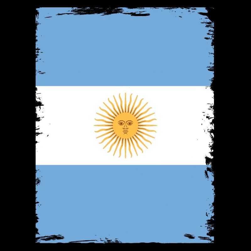 Drapeau de l’Argentine Amérique du Sud Drapeau de l’Argentine