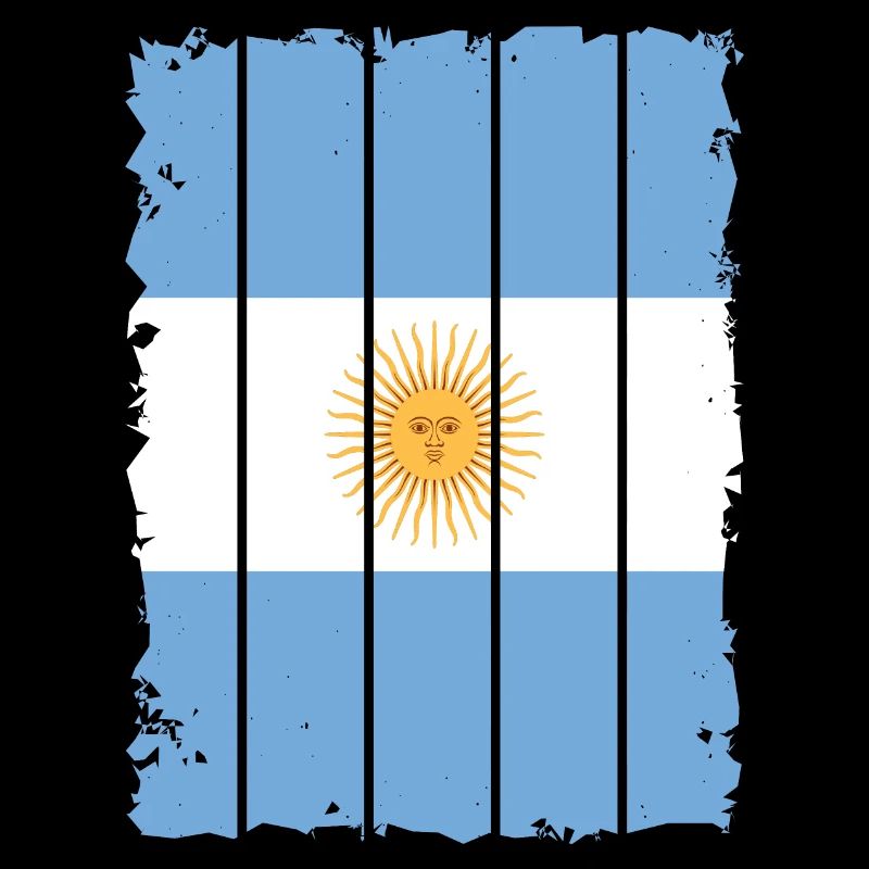Drapeau de l’Argentine Amérique du Sud Drapeau de l’Argentine